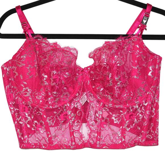Victoria's Secret Wicked Rose Pink Wicked Allure Bra Top NWT - Picture 6 of 8
